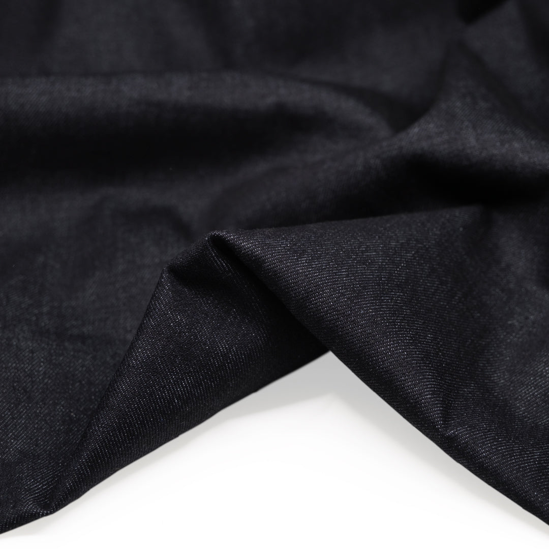 13oz Kurabo Mills Non-Stretch Denim - Dark Indigo | Blackbird Fabrics