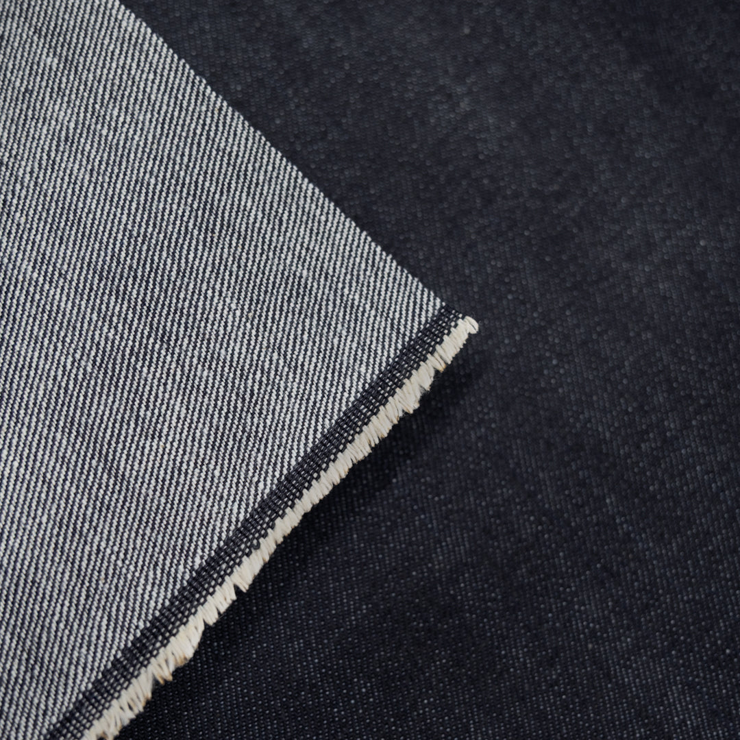 11.5oz Japanese Non-Stretch Denim - Deep Indigo | Blackbird Fabrics