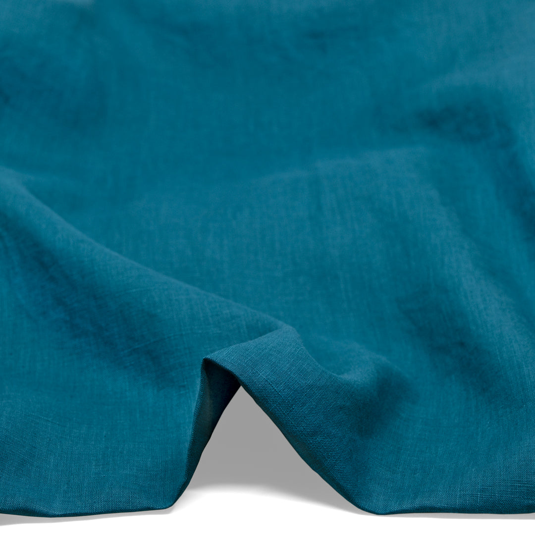 Breezy Lightweight Linen - Harbour | Blackbird Fabrics