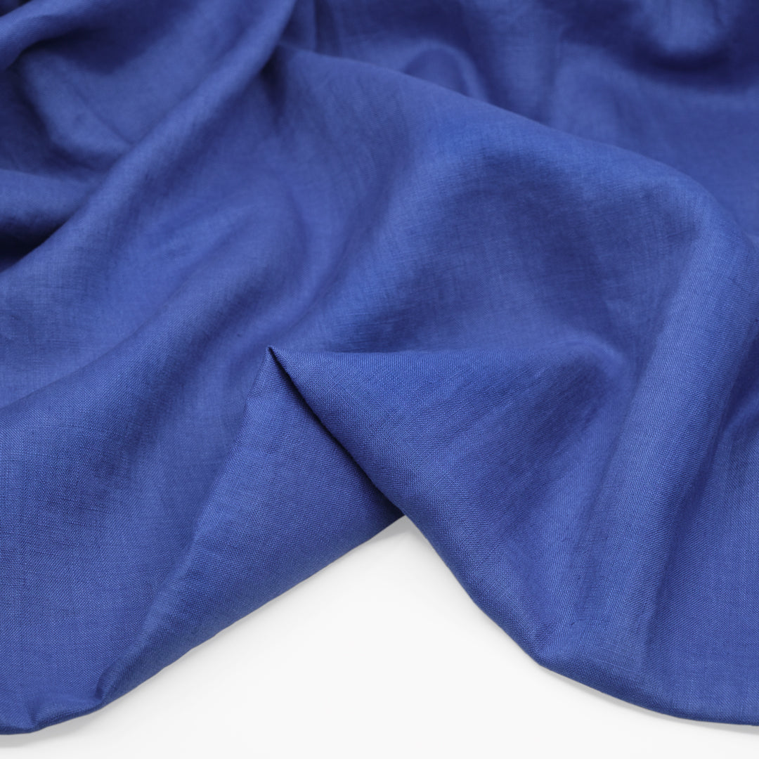 Breezy Lightweight Linen - Lapis | Blackbird Fabrics