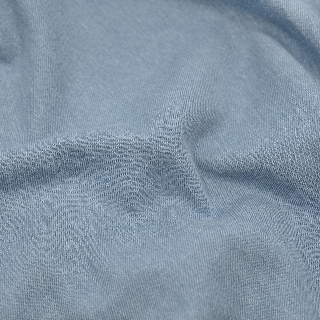 6oz Washed Cotton Denim - Light Wash | Blackbird Fabrics