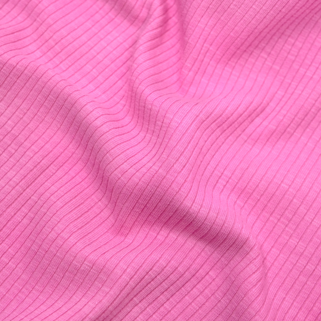 Comfy Cotton Rib Knit - Frosting | Blackbird Fabrics