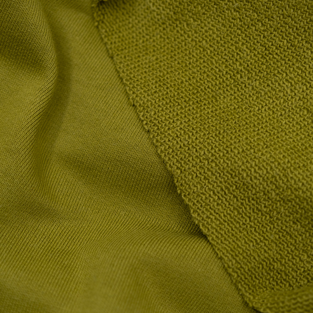 100% Cotton French Terry - Avocado | Blackbird Fabrics