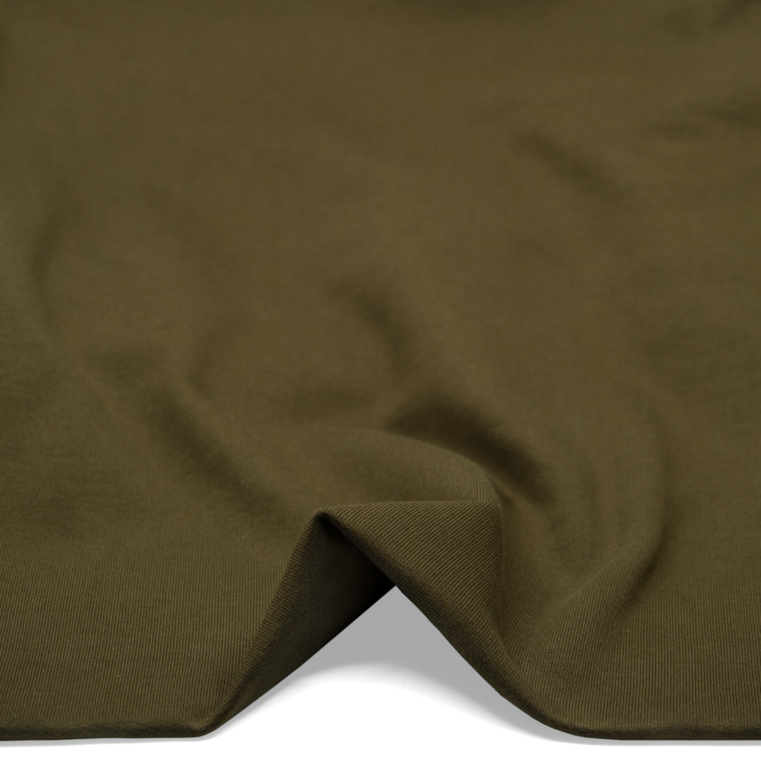 100% Cotton French Terry - Kale | Blackbird Fabrics