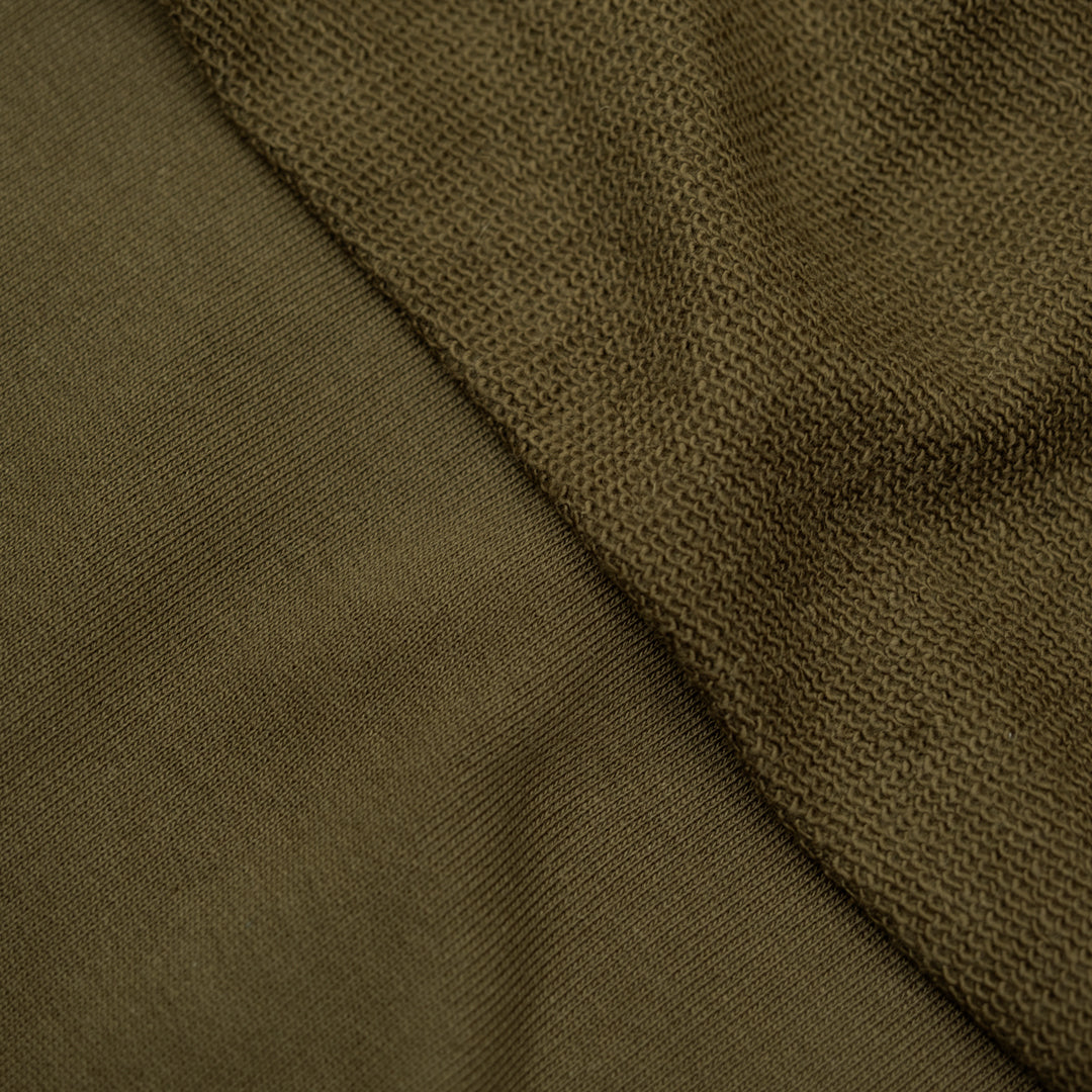 100% Cotton French Terry - Kale | Blackbird Fabrics