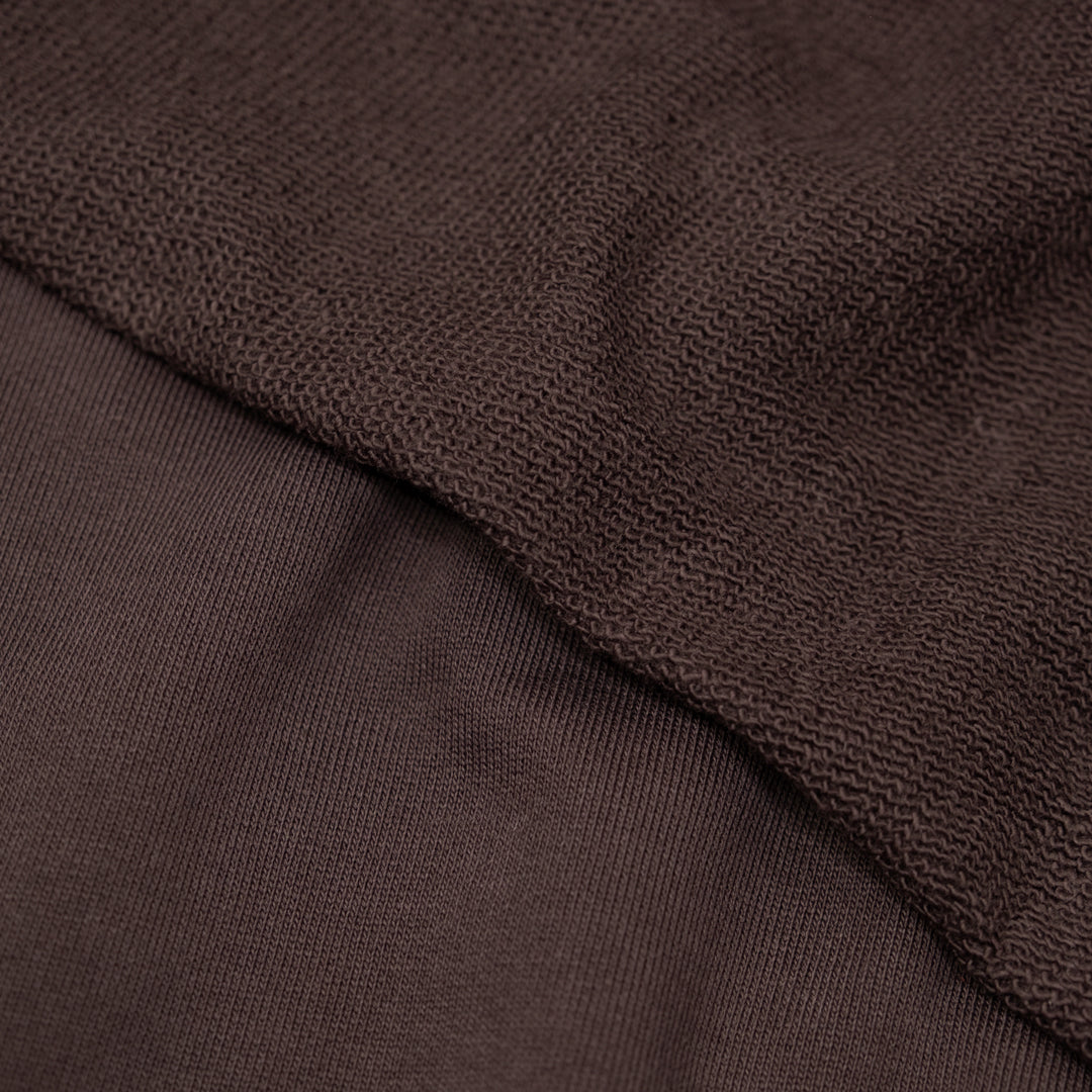 100% Cotton French Terry - Ganache | Blackbird Fabrics