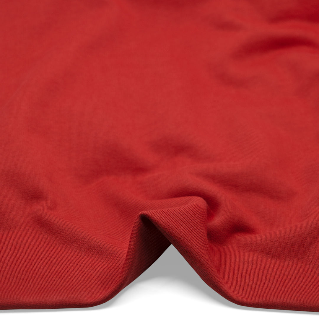 100% Cotton French Terry - Nectarine | Blackbird Fabrics