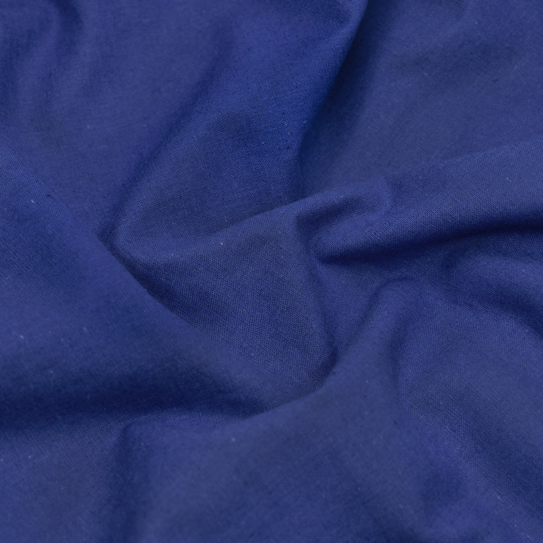 Go-To Cotton Linen Blend - Blueberry | Blackbird Fabrics