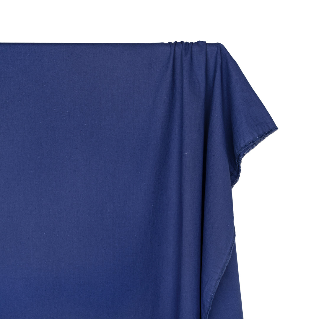 Go-To Cotton Linen Blend - Blueberry | Blackbird Fabrics