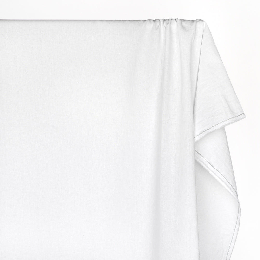 Go-To Cotton Linen Blend - White | Blackbird Fabrics