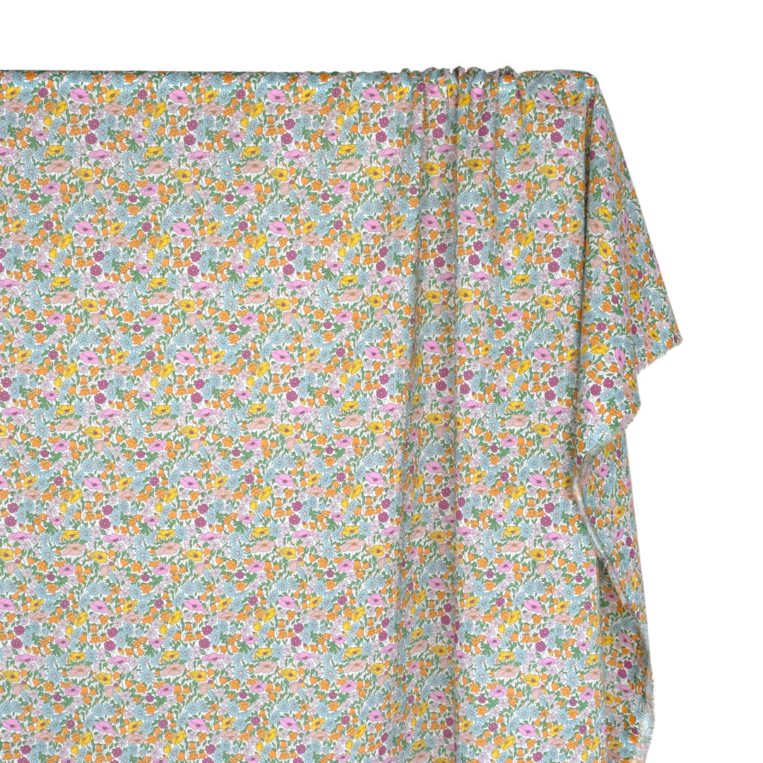 Deadstock Liberty Cotton Tana Lawn™ - Poppy & Daisy Spring | Blackbird Fabrics