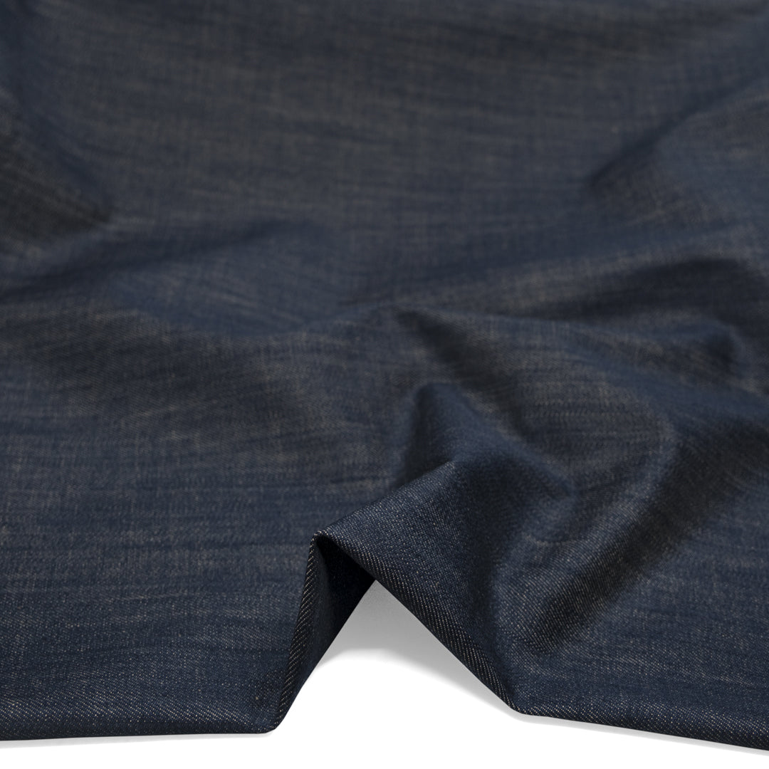 10oz Italian Non-Stretch Denim - Antique Blue | Blackbird Fabrics
