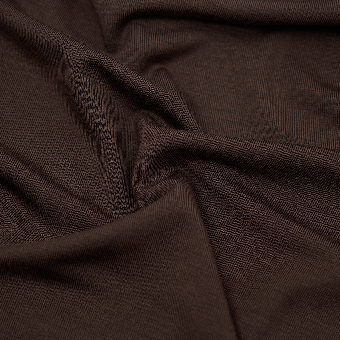 Cloud Lenzing™ Modal Jersey Knit - Fudge | Blackbird Fabrics