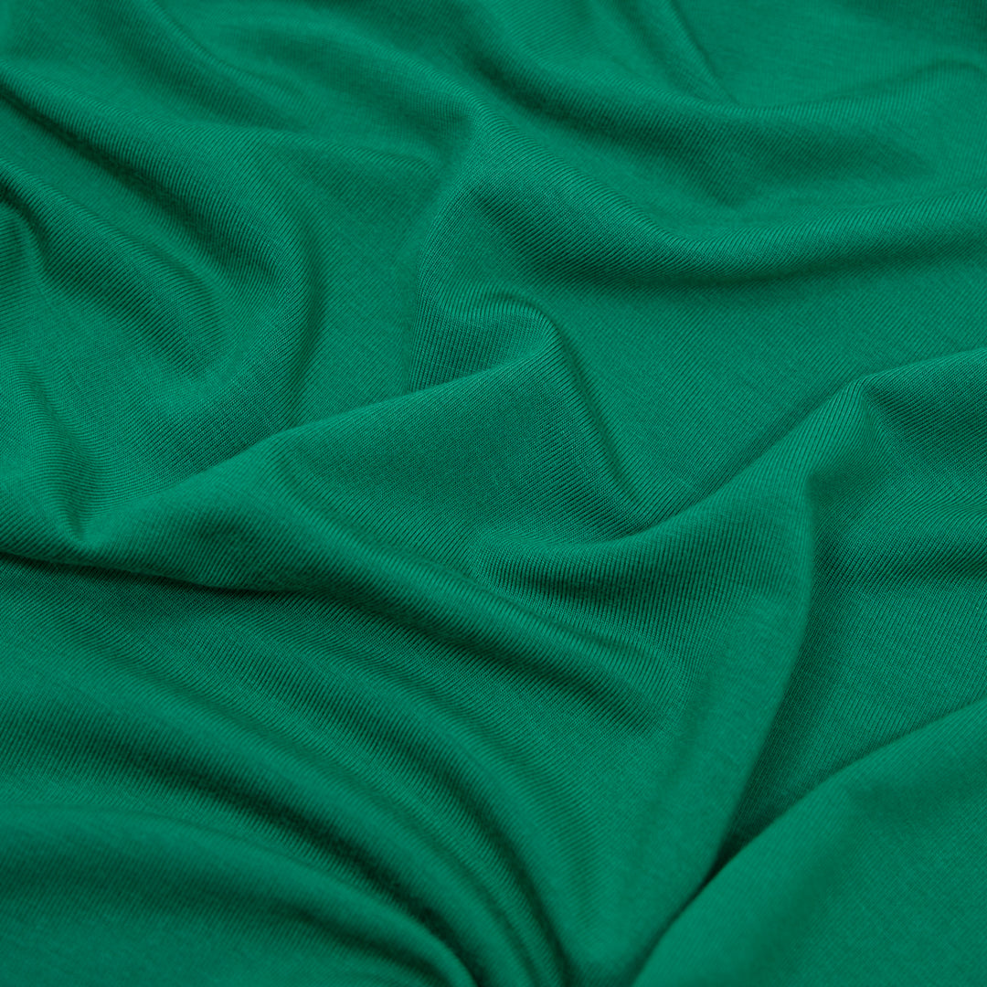 Cloud Lenzing™ Modal Jersey Knit - Viridian | Blackbird Fabrics