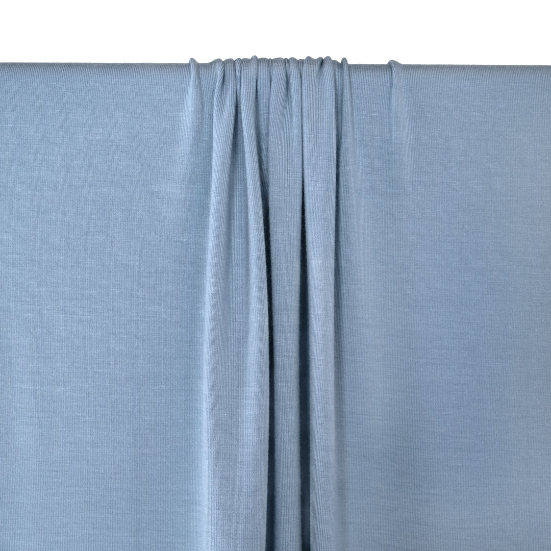 Cloud Lenzing™ Modal Jersey Knit - Glacier | Blackbird Fabrics