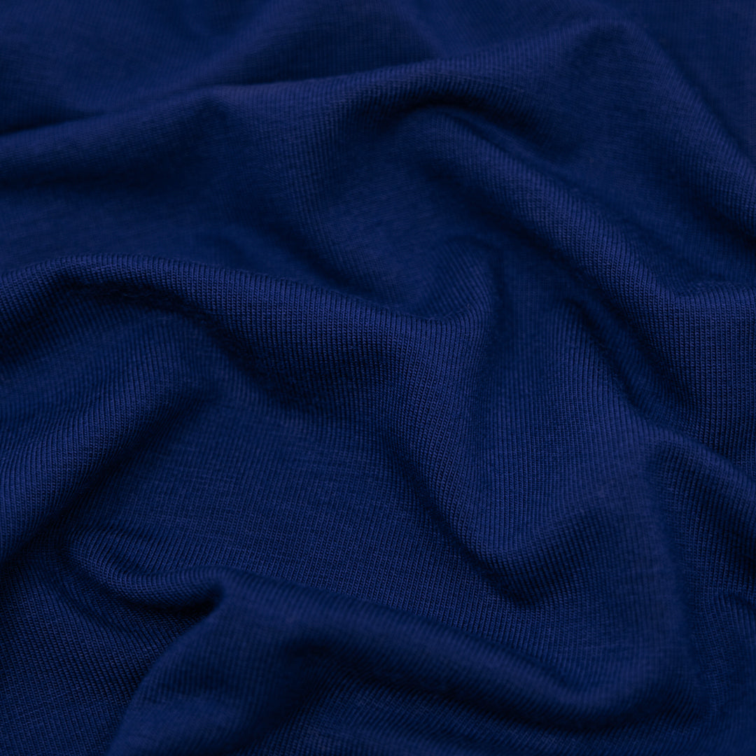 Cloud Lenzing™ Modal Jersey Knit - Indigo | Blackbird Fabrics