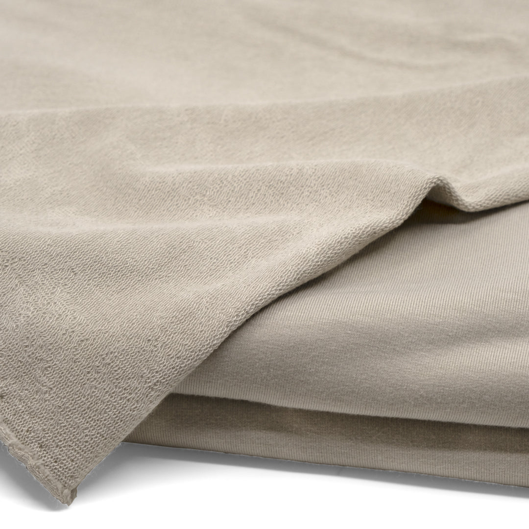 Day Off French Terry - Pumice | Blackbird Fabrics