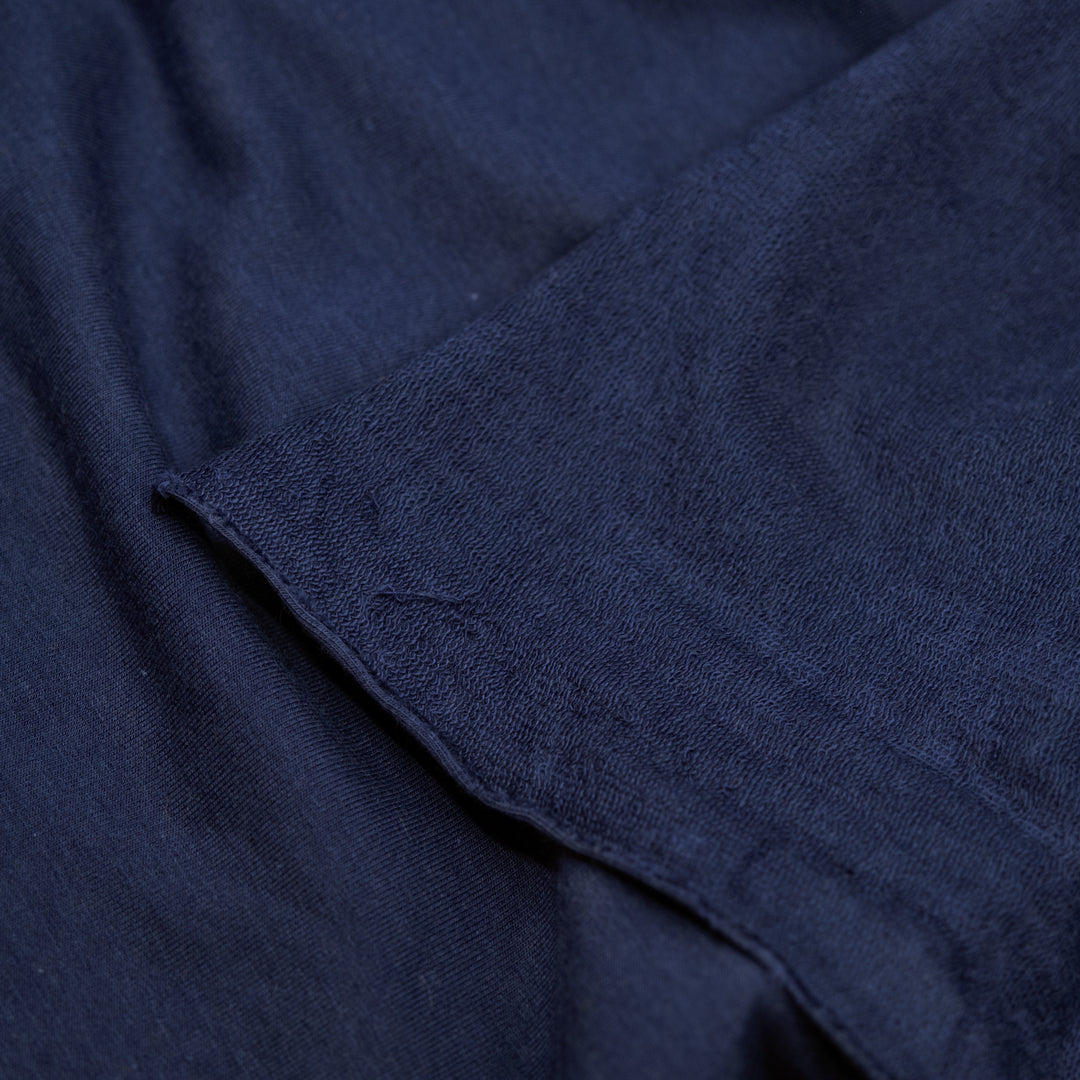 Day Off French Terry - Midnight Blue | Blackbird Fabrics