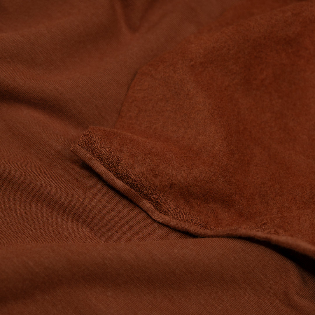 Bamboo & Cotton Stretch Fleece - Toffee | Blackbird Fabrics