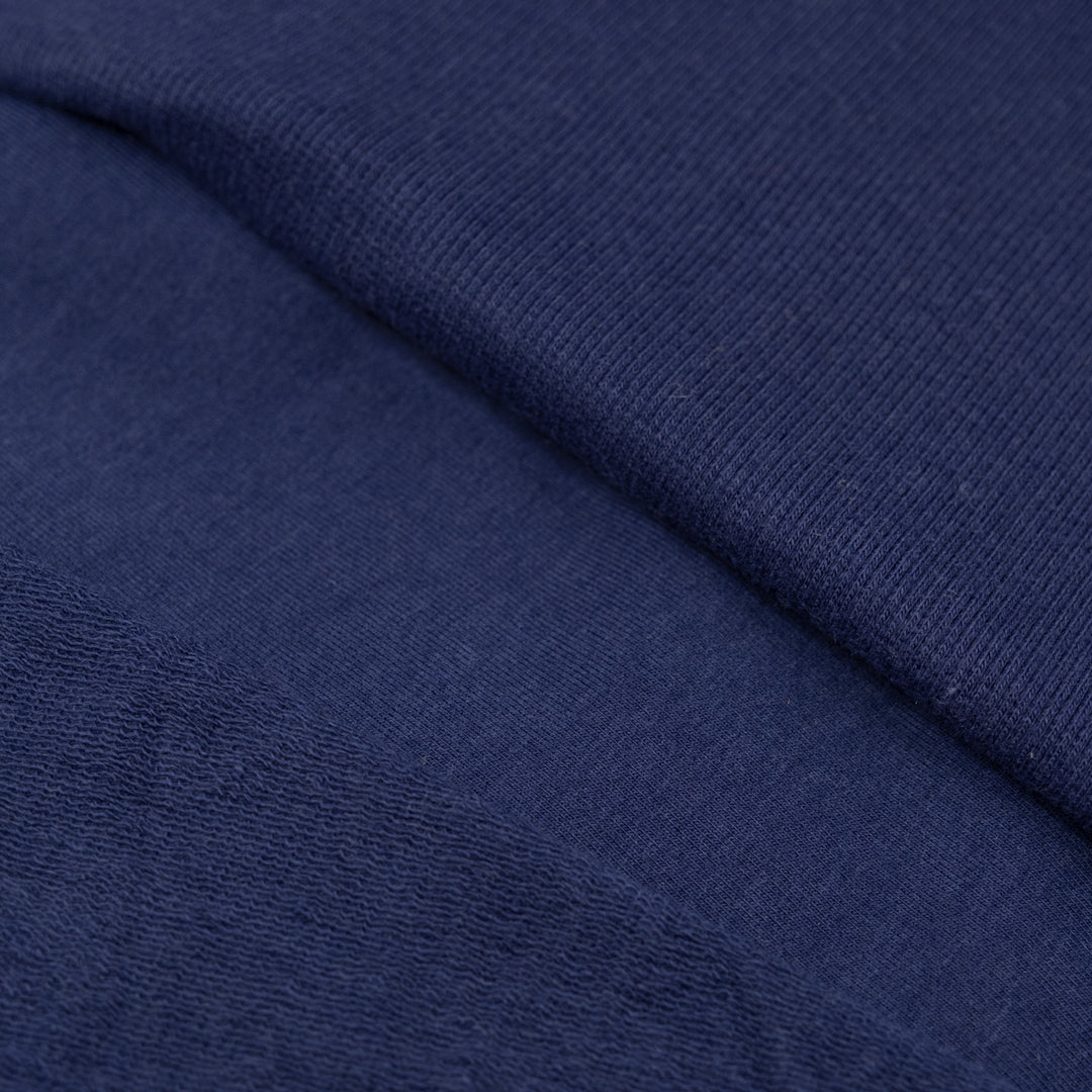 Bamboo & Cotton 2x2 Ribbing - Midnight Blue | Blackbird Fabrics