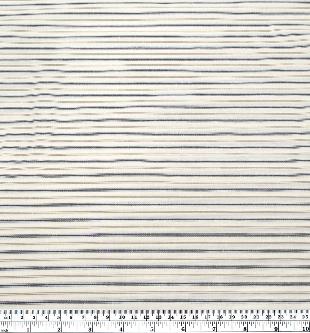 Seaside Lightweight Cotton Linen Slub - Cream | Blackbird Fabrics