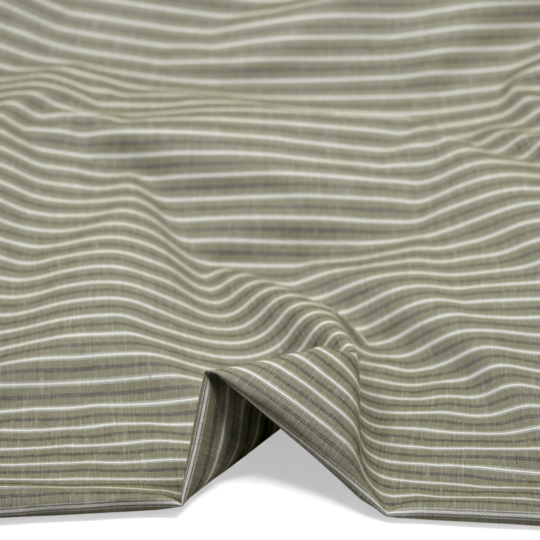 Seaside Lightweight Cotton Linen Slub - Ivy | Blackbird Fabrics