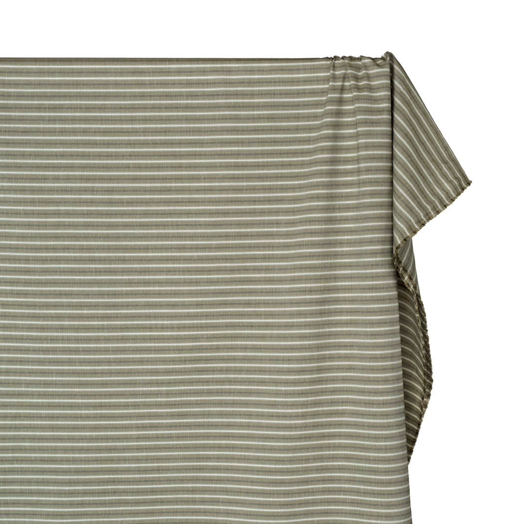 Seaside Lightweight Cotton Linen Slub - Ivy | Blackbird Fabrics