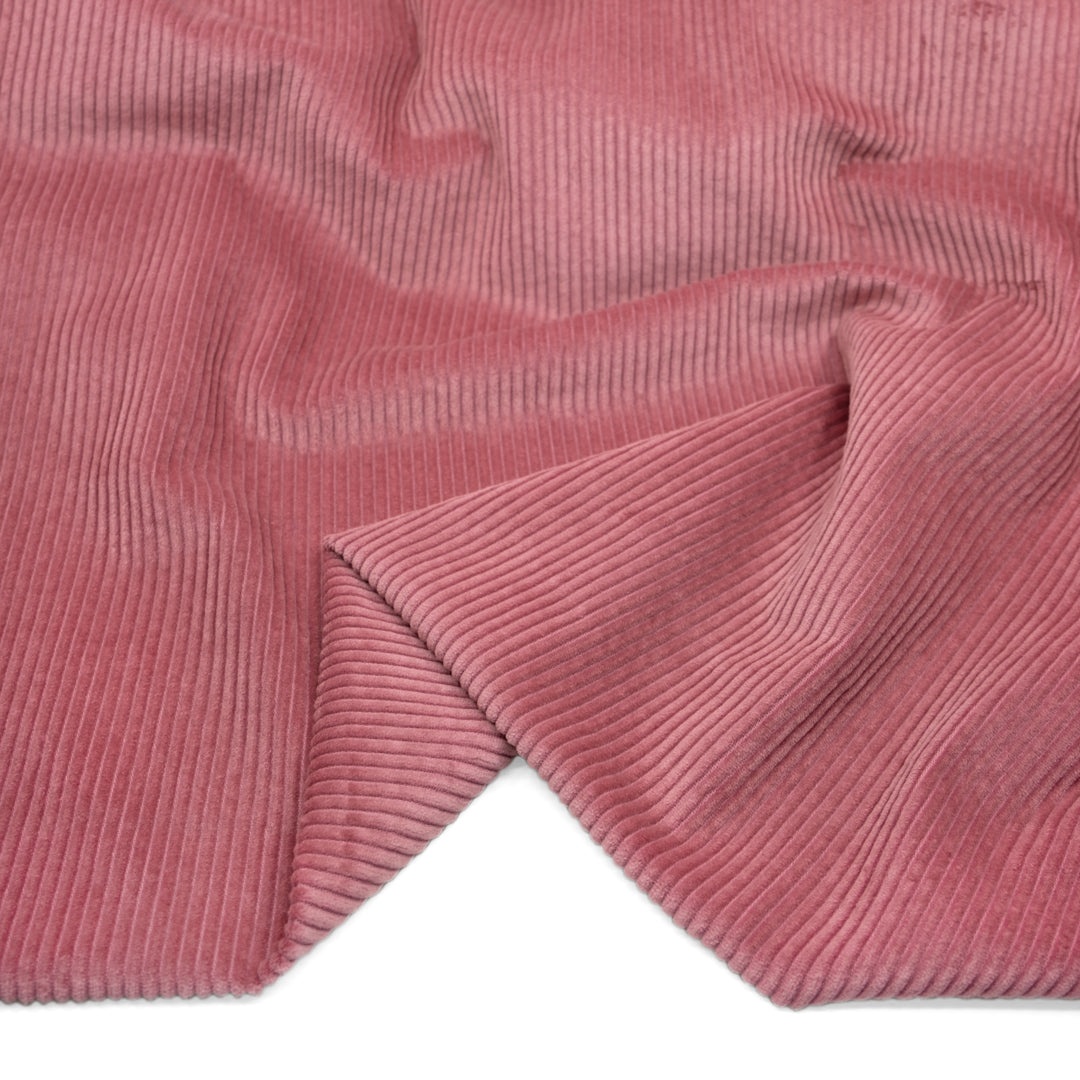 Vintage Wide Wale Cotton Corduroy - Bubblegum | Blackbird Fabrics