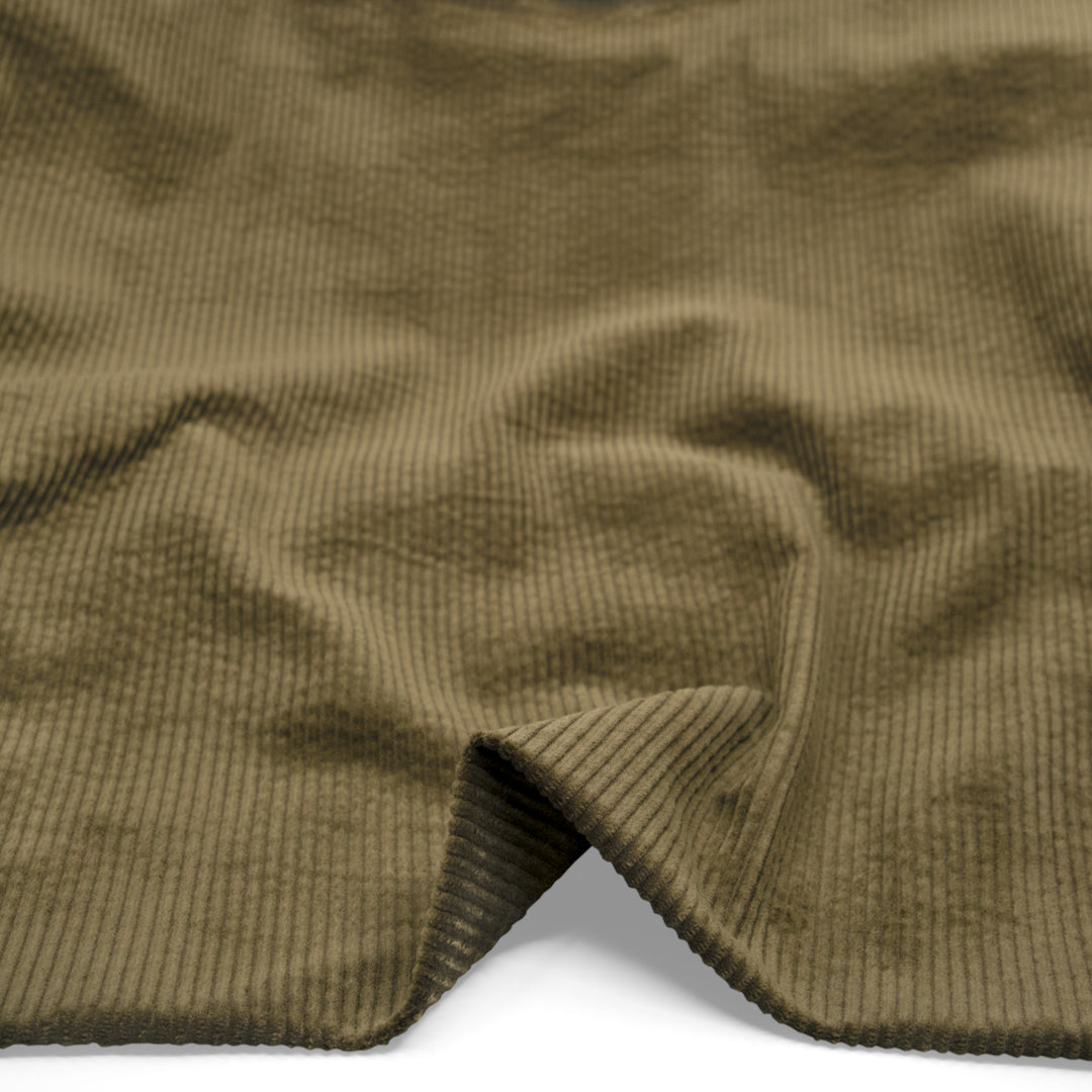 Vintage Wide Wale Cotton Corduroy - Sage | Blackbird Fabrics