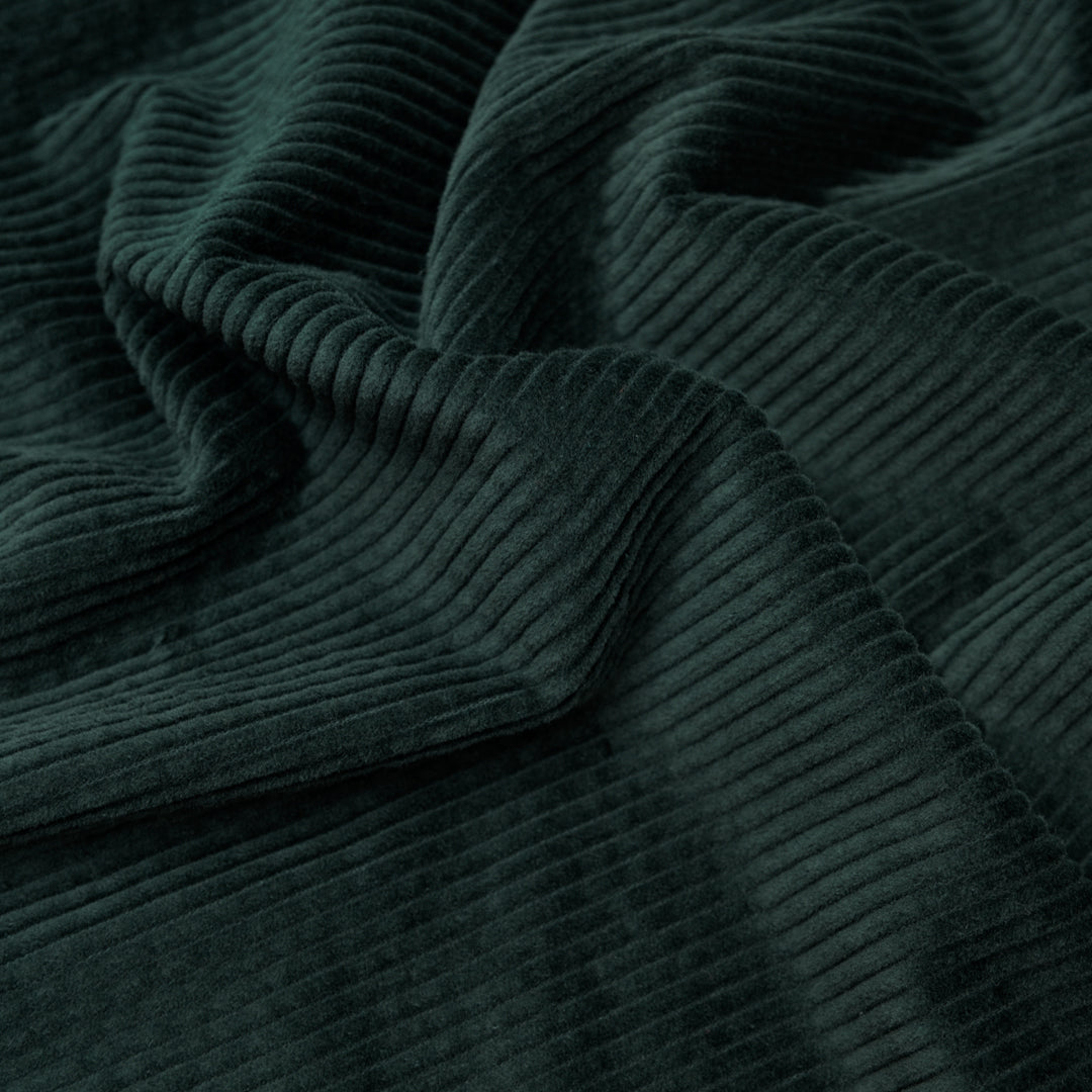 Vintage Wide Wale Cotton Corduroy - Midnight Spruce | Blackbird Fabrics