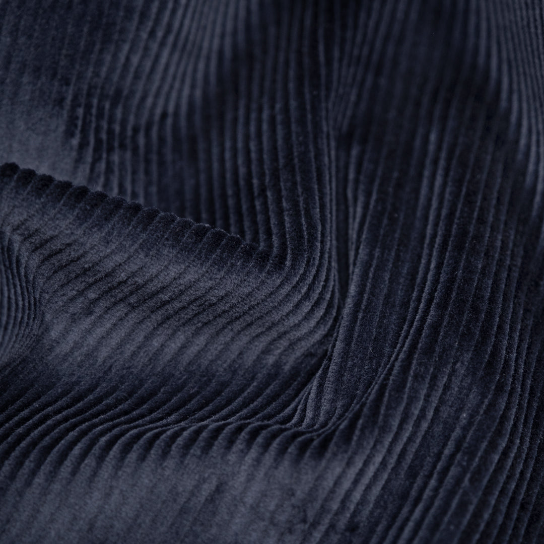 Stretch Cotton Corduroy II - Navy | Blackbird Fabrics