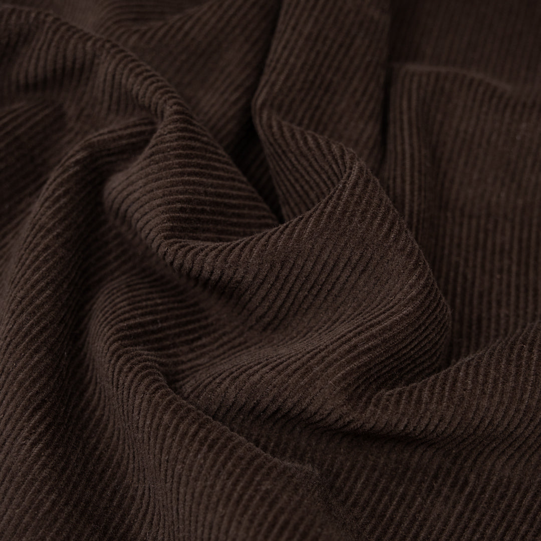 Fine Cotton Corduroy - Espresso | Blackbird Fabrics