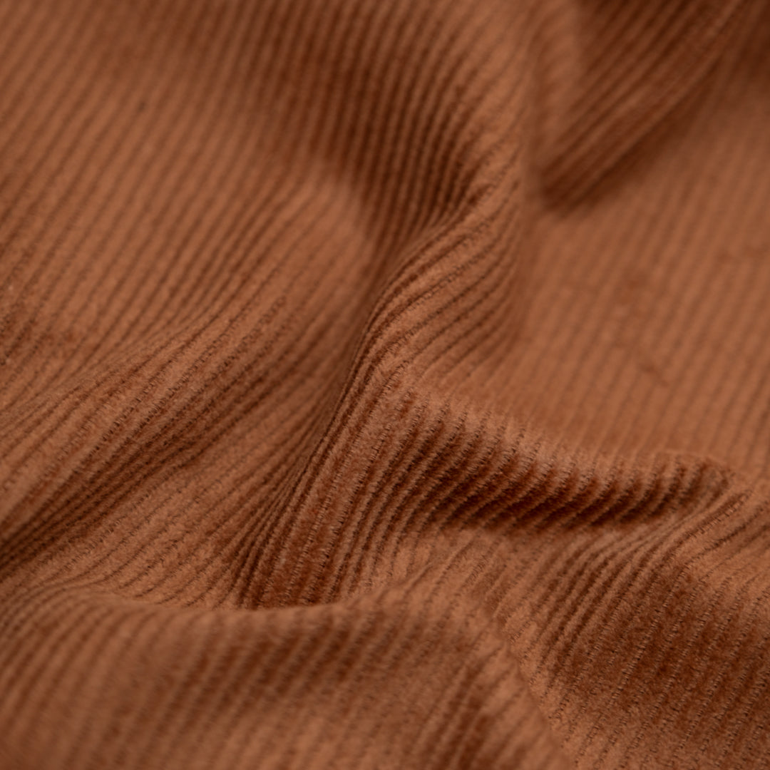Fine Cotton Corduroy - Hazelnut | Blackbird Fabrics