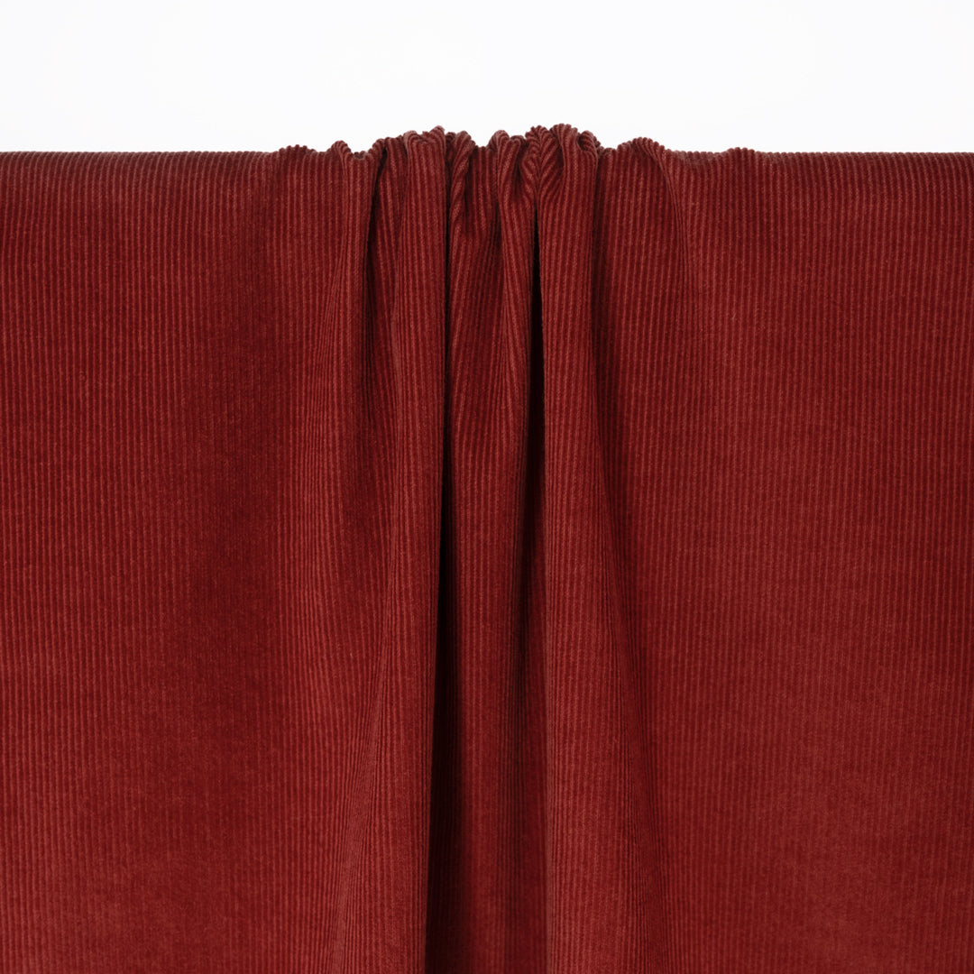 Fine Cotton Corduroy - Rooibos | Blackbird Fabrics