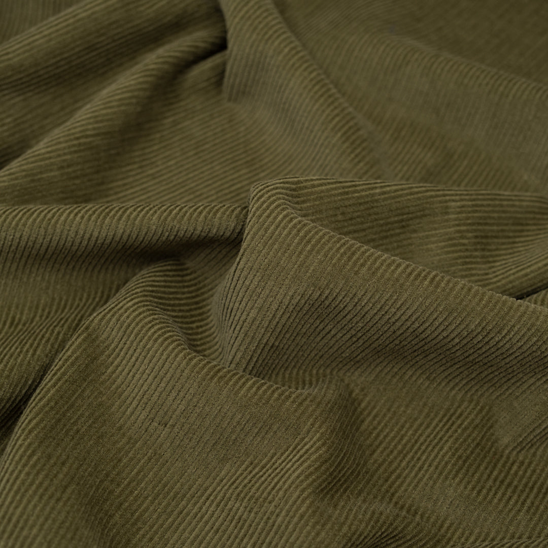 Fine Cotton Corduroy - Caper | Blackbird Fabrics