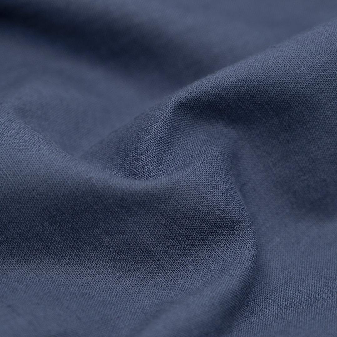 Go-To Cotton Linen Blend - Denim | Blackbird Fabrics