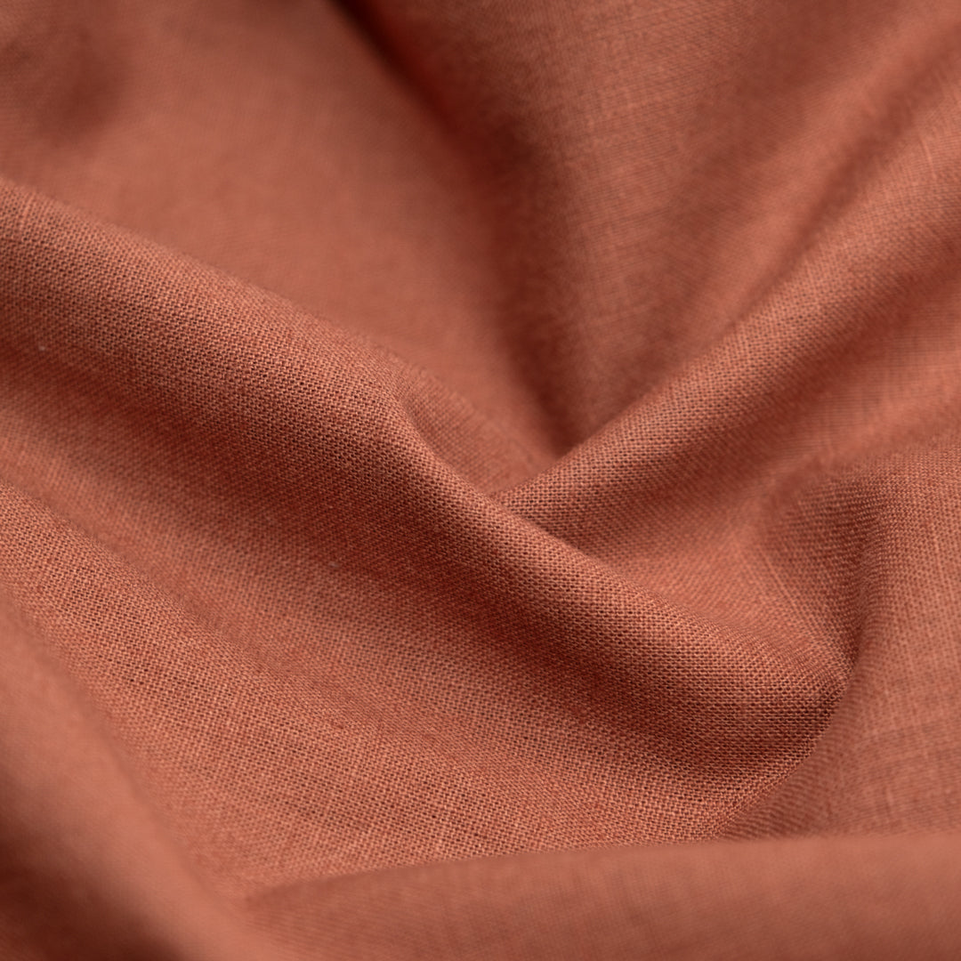 Go-To Cotton Linen Blend - Rosewood | Blackbird Fabrics