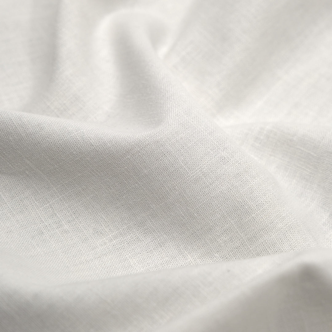 Go-To Cotton Linen Blend - White | Blackbird Fabrics
