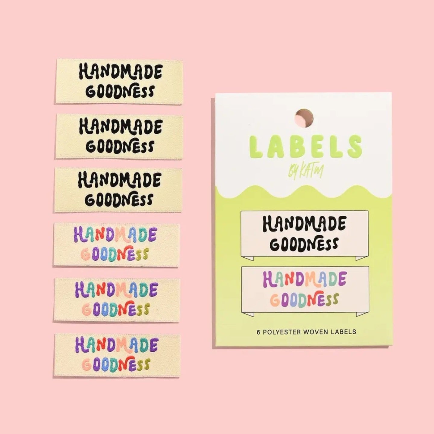 HANDMADE GOODNESS Woven Labels | Blackbird Fabrics