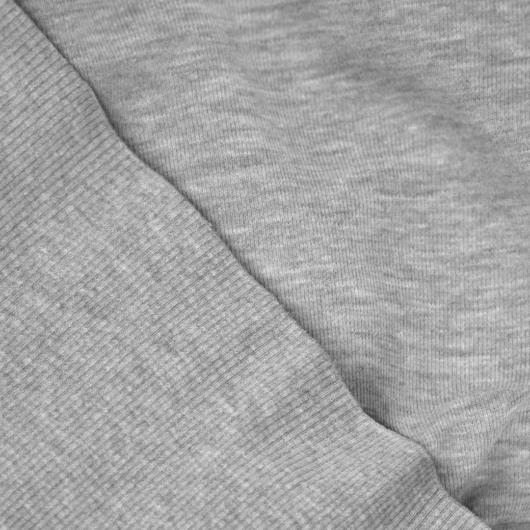 Luxe Cotton Blend French Terry & Heavyweight Cotton Ribbing - Heather Grey | Blackbird Fabrics