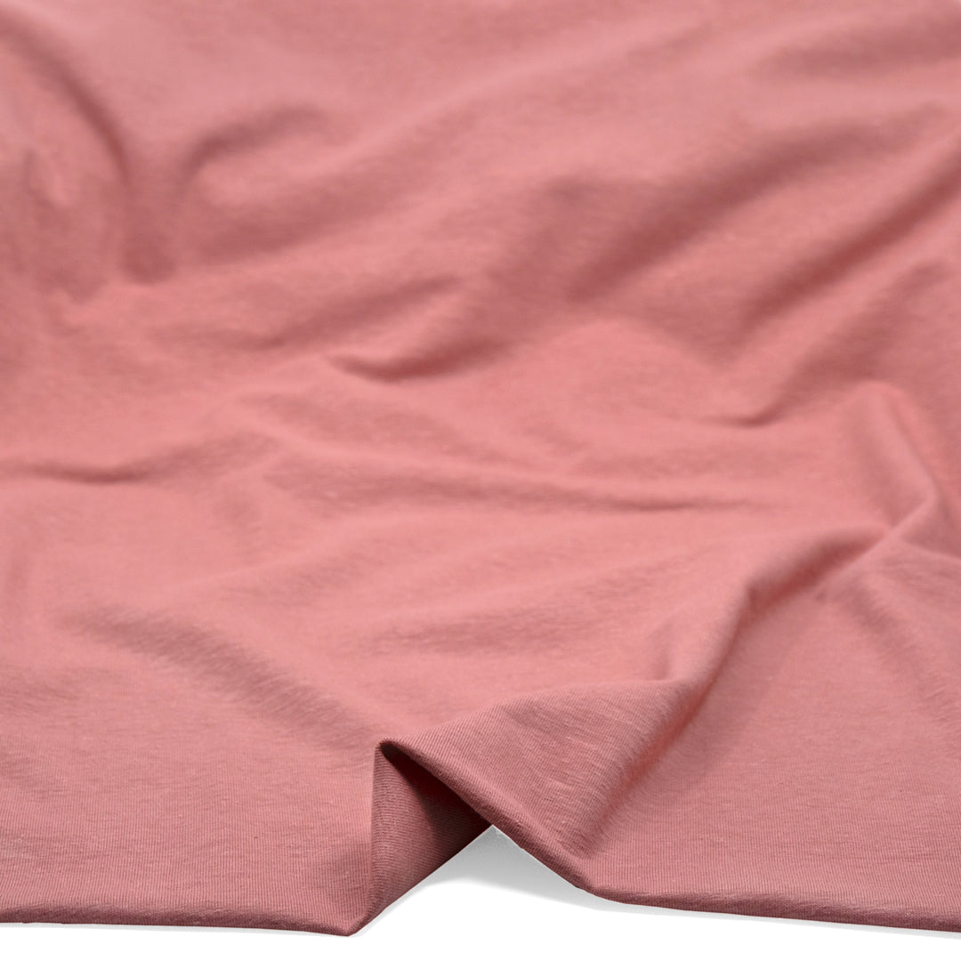 Hemp & Organic Cotton Jersey - Petal | Blackbird Fabrics