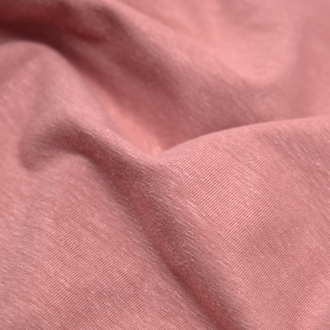Hemp & Organic Cotton Jersey - Petal | Blackbird Fabrics