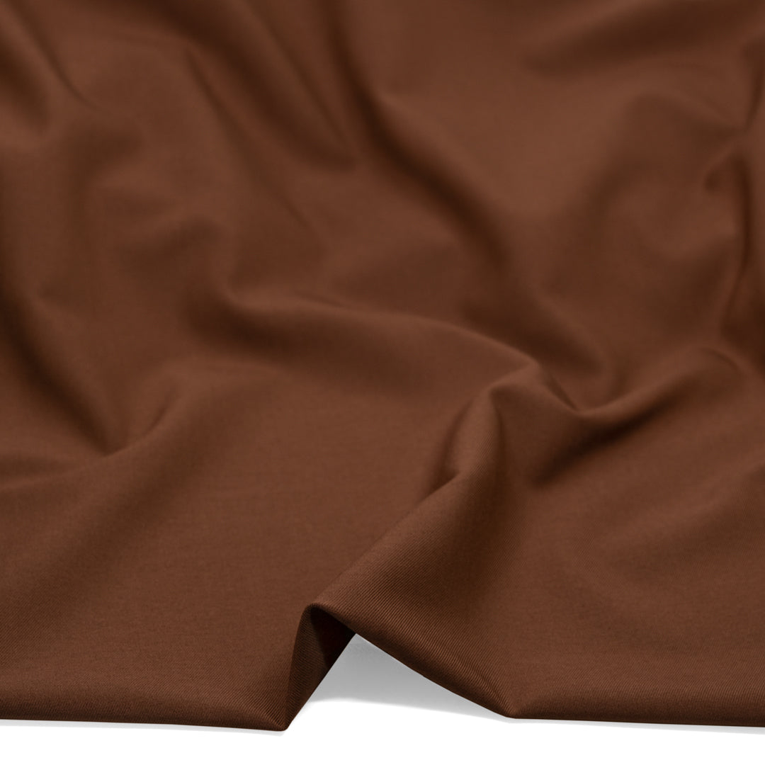 Highrise Poly Viscose Twill Suiting - Baked Clay | Blackbird Fabrics