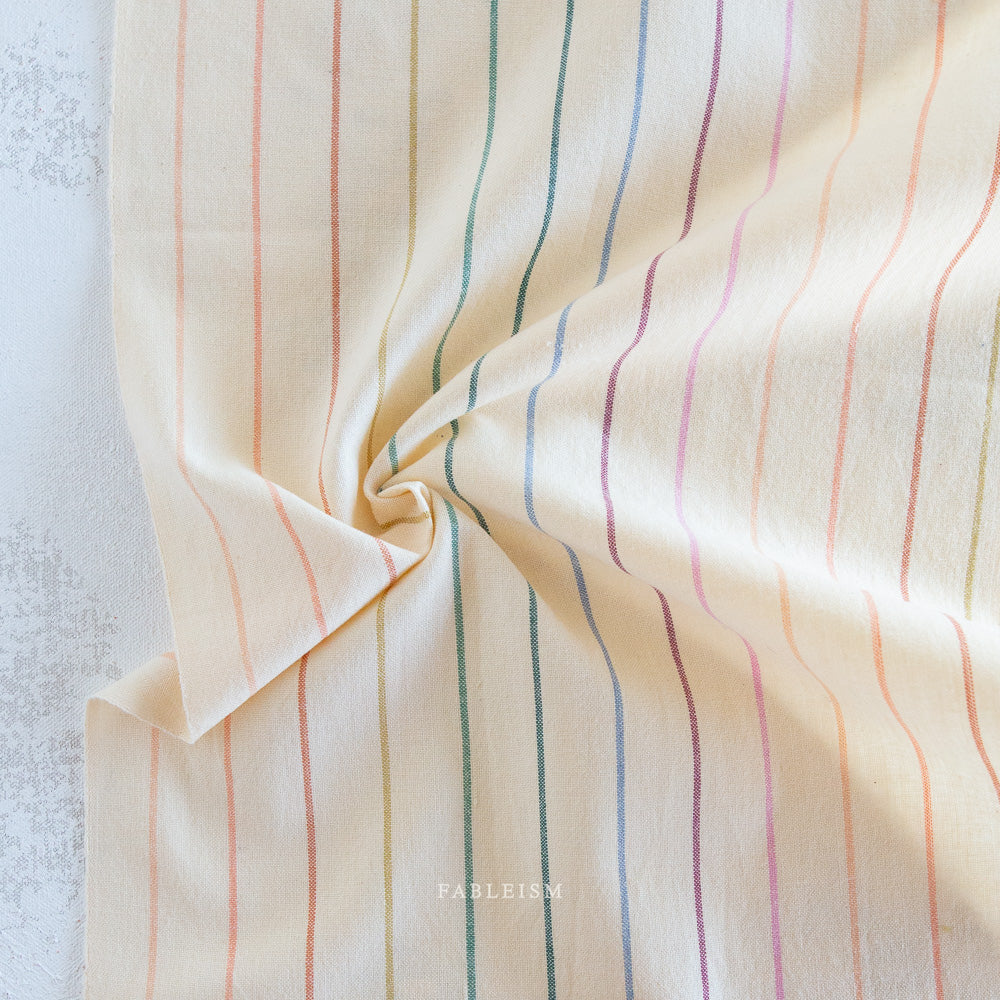 Skinny Stripe Cotton - Rainbow | Blackbird Fabrics
