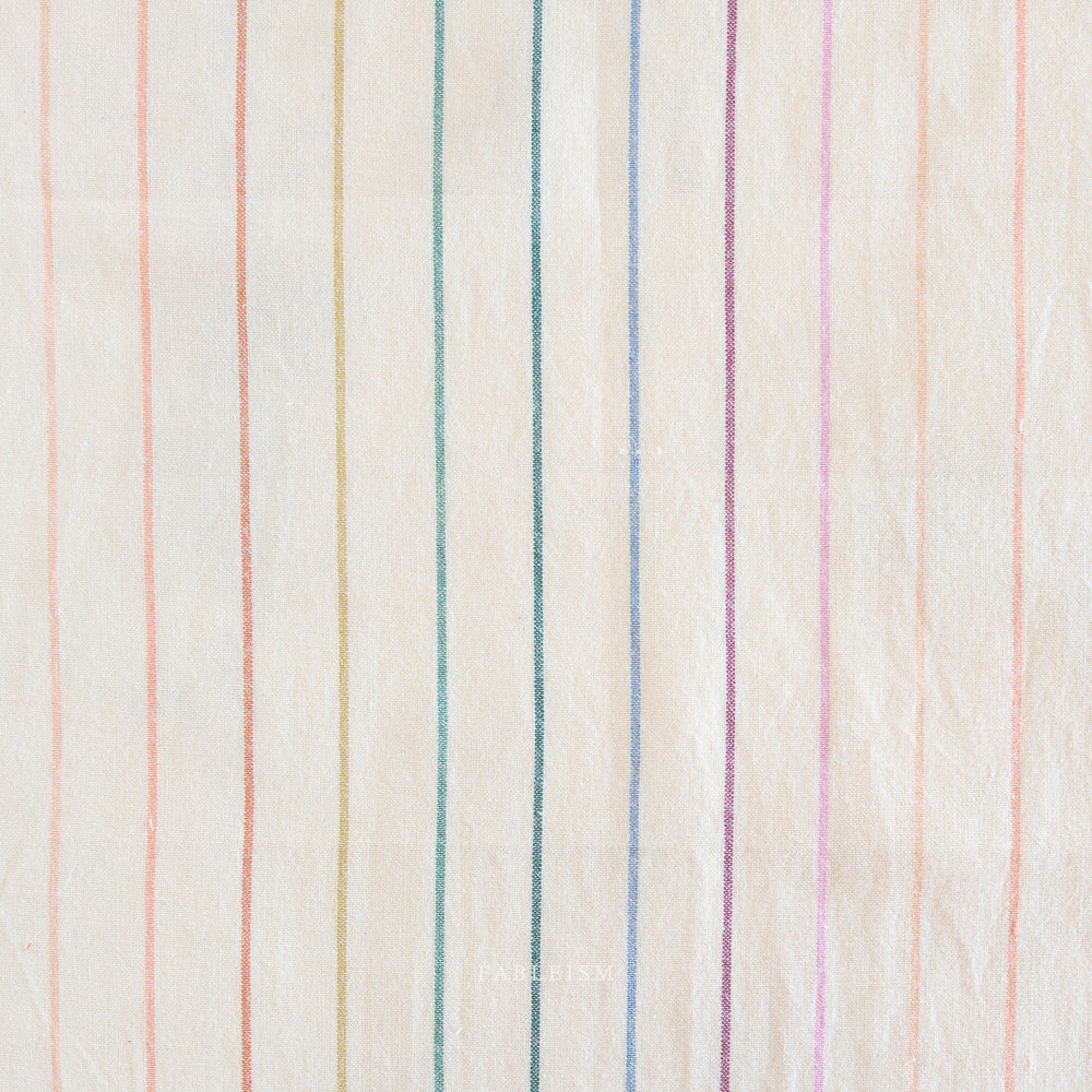 Skinny Stripe Cotton - Rainbow | Blackbird Fabrics