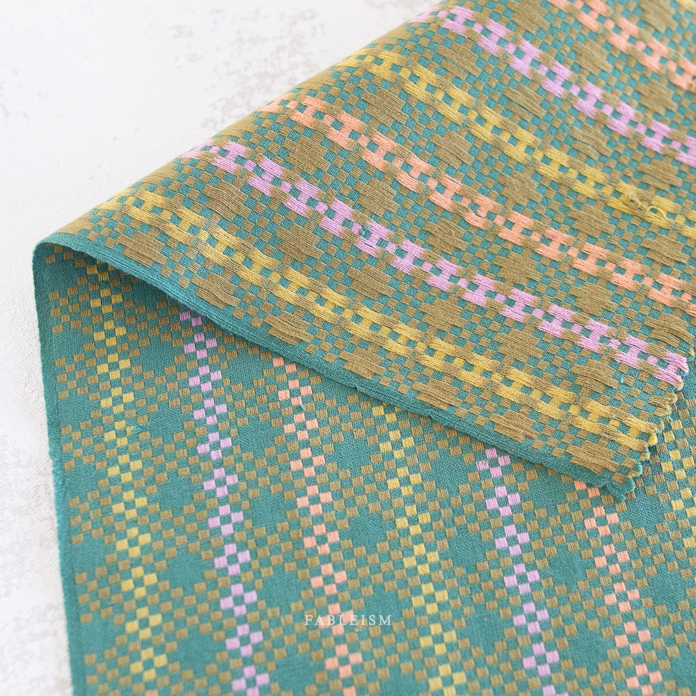 Mosaic Cotton - Melon | Blackbird Fabrics