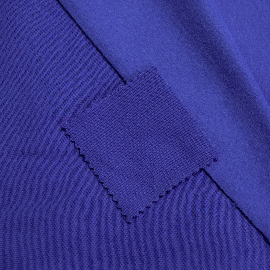 Laidback Organic Cotton Ribbing - Cobalt | Blackbird Fabrics