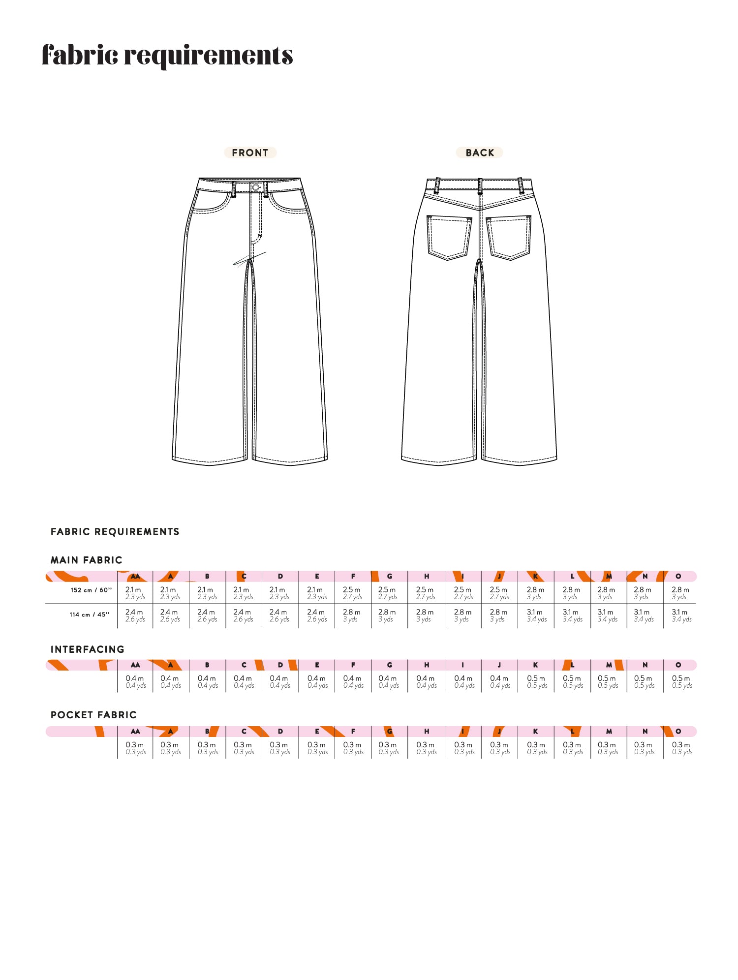 The Midtown Jeans (Stretch) - Les Perlines - PDF Download