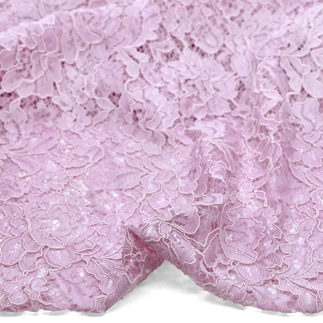Nightingale Corded Lace - Lilac Luster | Blackbird Fabrics