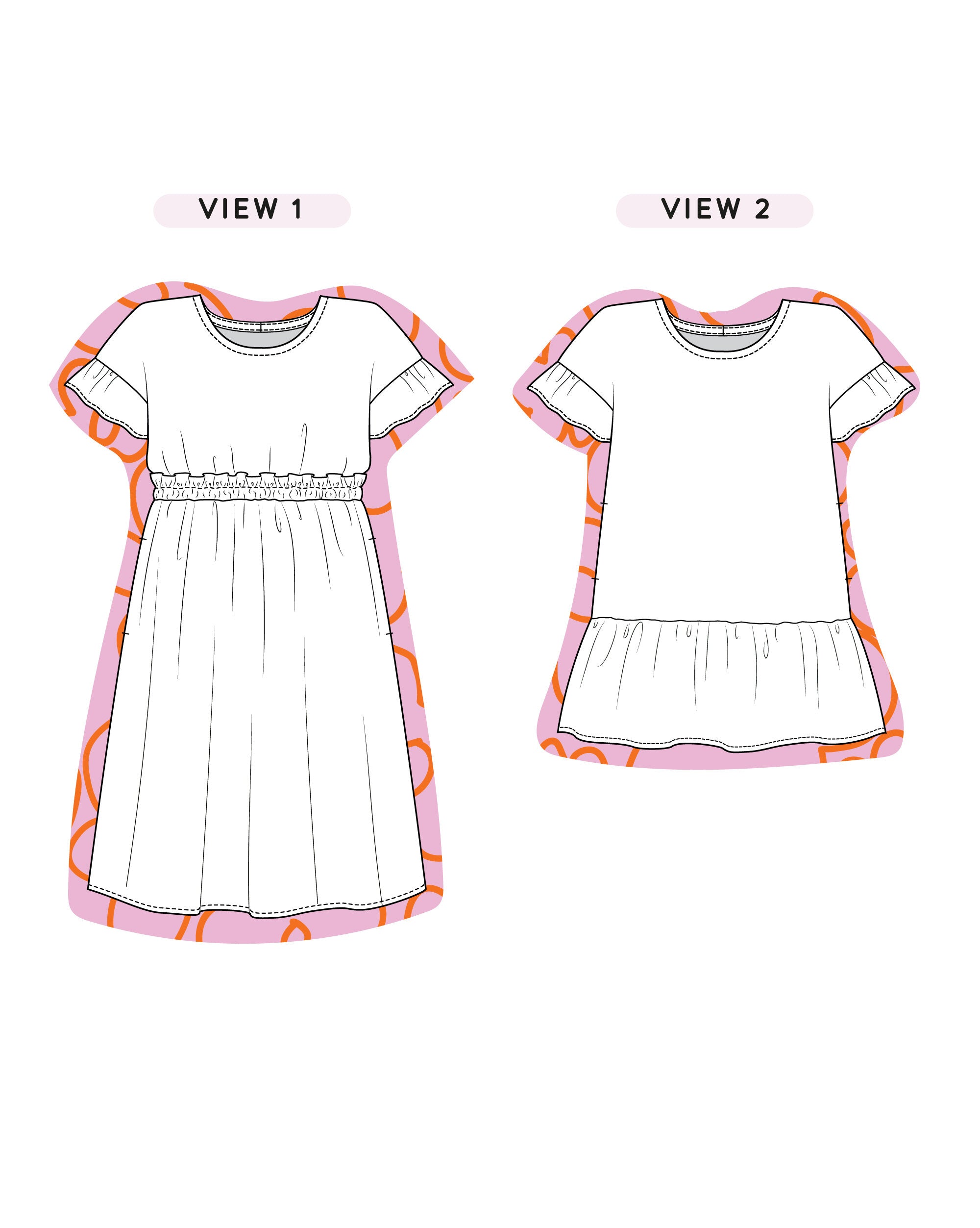 The Palma Dress - Les Perlines - PDF Download